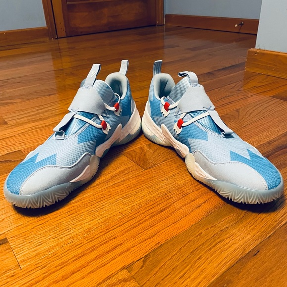 Adidas Trae Young 1 Ice Trae ICE Blue Red H68997 Size 19. - Picture 5 of 12